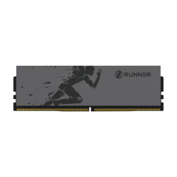 奔跑者 灵跃 DDR5 5600MHz CL46 钛晶灰 16GB 台式机内存条