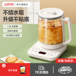 LOTOR徕多炖煮养生壶多功能家用电热水壶办公室小型烧水煮茶壶