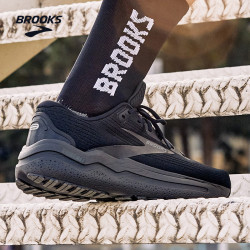 BROOKS Ghost幽灵Max 2 平衡支撑专业跑鞋 女款 黑色/乌木色 37.5
