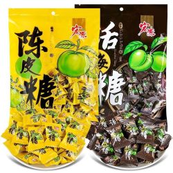 宏源 陈皮糖话梅 100g*3+30g*2 婚庆办公室休闲喜糖