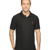 U.S. POLO ASSN. Polo衫 美国马球协会 夏季男士短袖T恤经典纯色