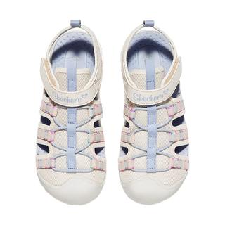 SKECHERS斯凯奇 303353L 透气软底 女童凉鞋
