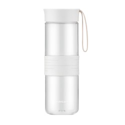 LOCK&LOCK ABF784 Tritan塑料茶水分离冷萃泡茶杯 500ml 白色