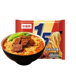 今麦郎 1.5倍红烧牛肉味方便面 125g*5袋