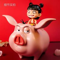 哪吒之魔童闹海 爆米花桶钥匙扣手办水杯