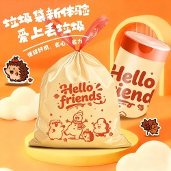 啦哄 松木香味 抽绳垃圾袋