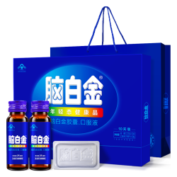脑白金 10天支装礼盒褪黑素成人中老年改善睡眠失眠润肠通便送礼长辈爸妈