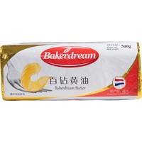 百钻进口无盐动物黄油家用烘焙煎牛排专用做面包饼干原材料小包装