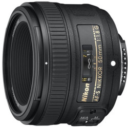 尼康 AF-S 50mm f/1.8G 全画幅单反镜头 尼康F卡口 58mm