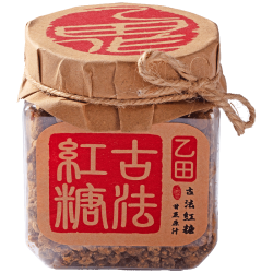乙田 广西古法红糖块 一级0添加 350g/罐