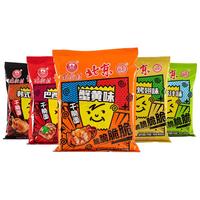 南街村 干脆面 蟹黄味香葱鸡汁味 膨化食品