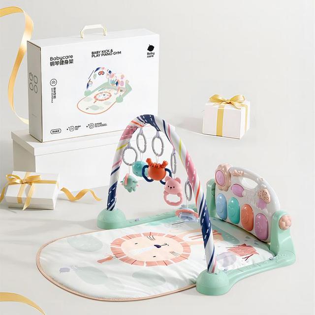 babycare 婴儿钢琴健身架0-36个月脚踏训练益智音乐玩具