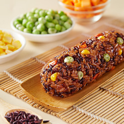 安井 三好饭团 紫米彩蔬口味 390g 方便食品