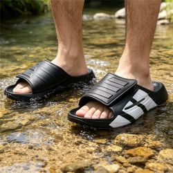 adidas 正品Adidas阿迪达斯男女LIGHTBLAZE户外拖鞋沙滩鞋运动拖鞋JR1253