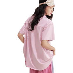安之伴 凉感弹弹棉 粉彩色 M 家居服套装