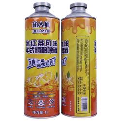 京典光年 &柏大师1L可乐风味精酿啤酒  冰红茶风味精酿啤酒 1L 2罐