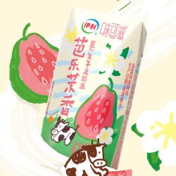 伊利 味可滋芭乐茉香奶茶10盒
