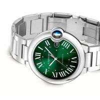 Cartier 蓝气球 机械腕表 WSBB0071 40mm 绿盘 绅士格调