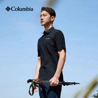 Columbia 户外休闲系列男款舒适吸湿短袖POLO衫