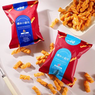 米立方 牛肉糯米小麻花 200g*10袋 蛋糕糕点