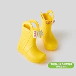 crocs 汉德雨靴防滑耐磨小童雨鞋