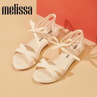 melissa 梅丽莎Jason Wu合作款蝴蝶结绑带女士果冻凉鞋33434