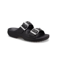 crocs 经典自在装饰女士凉鞋平底鞋拖鞋女鞋
