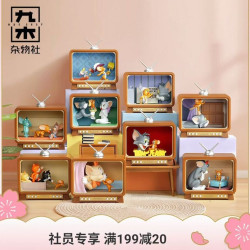 九木杂物社 TOM and JERRY猫和老鼠经典汤姆电视动画系列盲盒手办