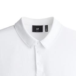 H&M 男装COOLMAX凉感透气Polo衫 白色 L
