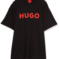 HUGO BOSS 男士时尚印花短袖T恤 圆领 标准版型