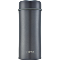 膳魔师 TCCG-401S 316不锈钢茶漏保温杯 灰色 400ml