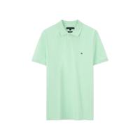 TOMMY HILFIGER 珠地棉商务纯色短袖POLO衫 MW0MW22109