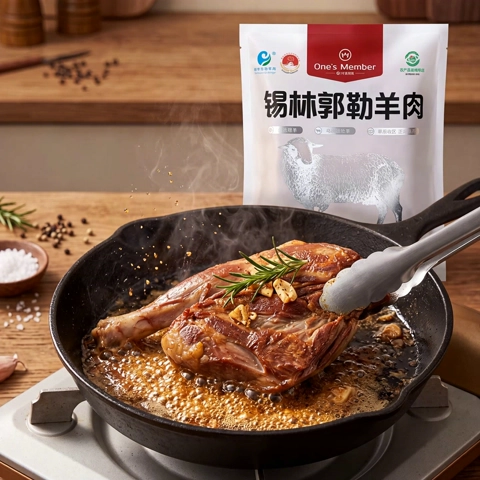 今日必买：1号会员店 内蒙锡林郭勒带骨羔羊前腿1.1kg