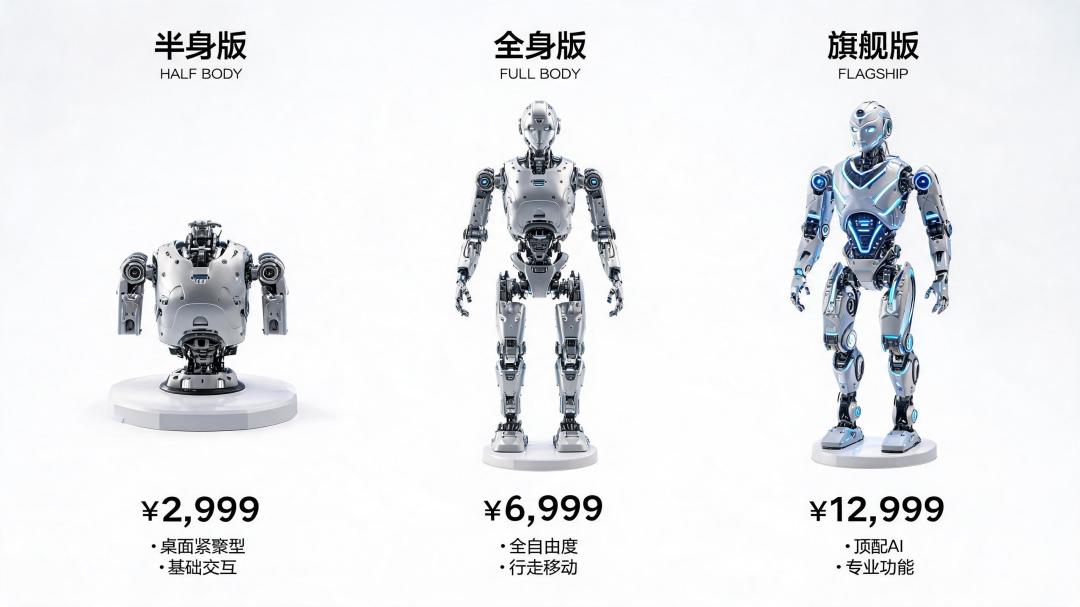 优必选U1超仿生机器人全系解析:11.98万起、订单破万,值不值得买?