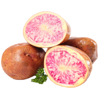 京鲜生 云南七彩土豆 花青素粉糯 3斤 单果80g+ 马铃薯