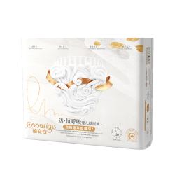 COOANGE 透恒呼吸白睡莲婴儿纸尿裤 L码30片
