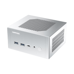 极夜 DeskOne T2 锐龙7 H255 16GB 512GB 皓月琉银 迷你电脑主机