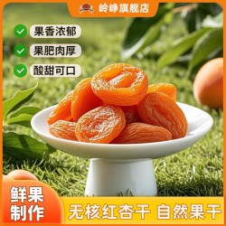 岭峥 无核杏脯干 200g 杏脯200g*1袋（尝鲜装）