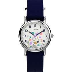 TIMEX Peanuts 女式手表 Weekender in Bloom 31毫米
