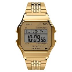 TIMEX 女士手链手表 TW2R79200 金色