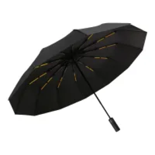 印象城 全自动双人抗风暴加粗晴雨伞1把 12骨双伞骨