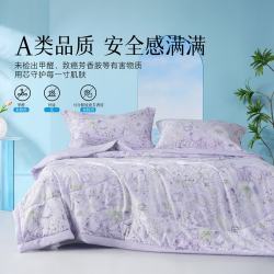 水星家纺 A类大豆纤维夏凉被