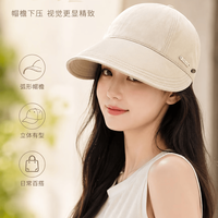 勋阳宇乐 防晒遮阳帽女夏天可扎低马尾松紧调节