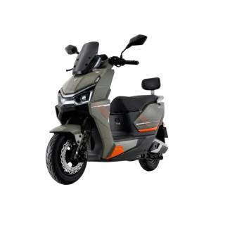 五星钻豹 电动摩托车 X7长续航 72V22AH星辰松霜绿