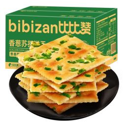 比比赞 香葱苏打饼干 1000g