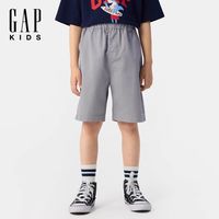 百亿补贴：Gap 大小童同款男夏季细斜纹梭织短裤 774524