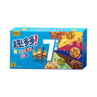 趣多多 曲奇饼干 650g 七彩礼盒