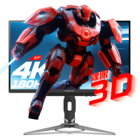 宏碁 掠夺者27英寸IPS屏4K+180Hz+HDMI/DP双接口HDR裸眼3D电竞显示器