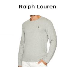 RALPH LAUREN 男士秋冬打底长袖舒适T恤714844759 003灰色 M