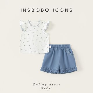 INSBOBO 女童夏装两件套
